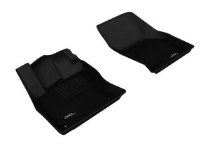 Audi RS3 Floor Mats - Front - 3D MAXpider - Kagu Series - Black - `15-`20